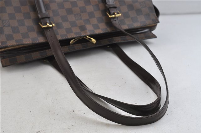 Authentic LOUIS VUITTON Damier Chelsea Shoulder Tote Bag N51119 LV 6717C