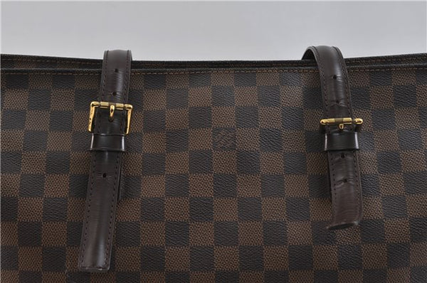 Authentic LOUIS VUITTON Damier Chelsea Shoulder Tote Bag N51119 LV 6717C