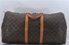 Authentic Louis Vuitton Monogram Keepall 55 Travel Boston Bag M41424 LV 6717D