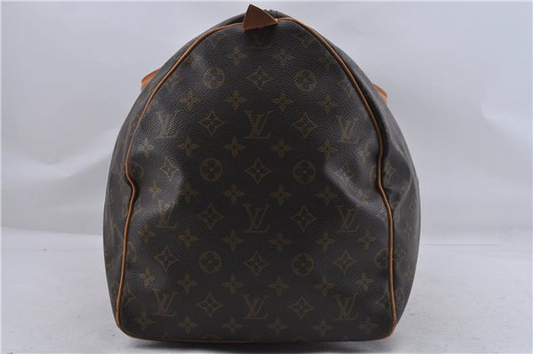 Authentic Louis Vuitton Monogram Keepall 55 Travel Boston Bag M41424 LV 6717D