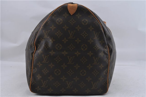 Authentic Louis Vuitton Monogram Keepall 55 Travel Boston Bag M41424 LV 6717D