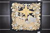 Authentic HERMES Carre 90 Scarf "PASSIFLORES" Silk Black 6717E