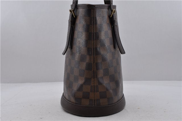 Authentic Louis Vuitton Damier Marais Bucket Shoulder Bag N42240 LV 6720D