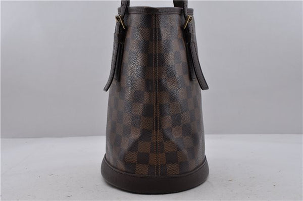 Authentic Louis Vuitton Damier Marais Bucket Shoulder Bag N42240 LV 6720D
