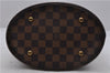 Authentic Louis Vuitton Damier Marais Bucket Shoulder Bag N42240 LV 6720D