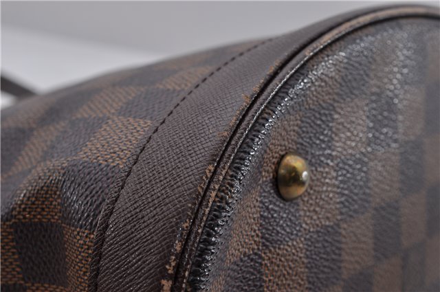 Authentic Louis Vuitton Damier Marais Bucket Shoulder Bag N42240 LV 6720D