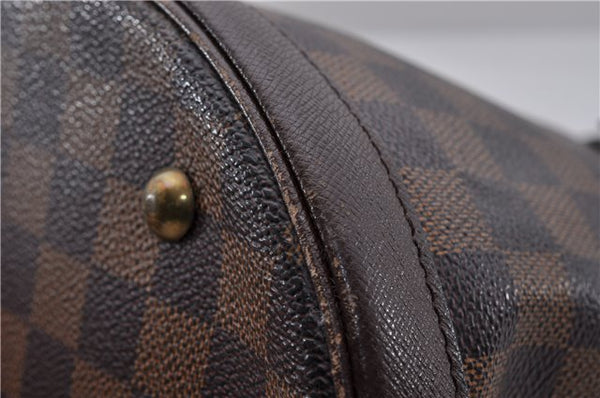 Authentic Louis Vuitton Damier Marais Bucket Shoulder Bag N42240 LV 6720D