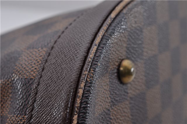 Authentic Louis Vuitton Damier Marais Bucket Shoulder Bag N42240 LV 6720D