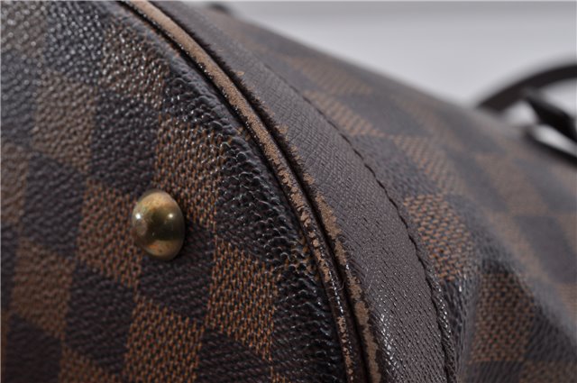 Authentic Louis Vuitton Damier Marais Bucket Shoulder Bag N42240 LV 6720D