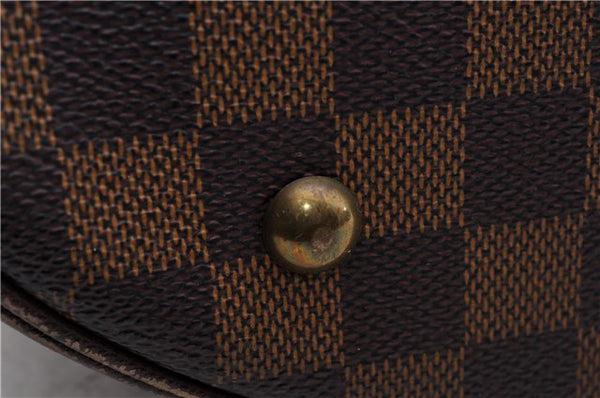 Authentic Louis Vuitton Damier Marais Bucket Shoulder Bag N42240 LV 6720D