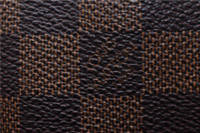 Authentic Louis Vuitton Damier Marais Bucket Shoulder Bag N42240 LV 6720D