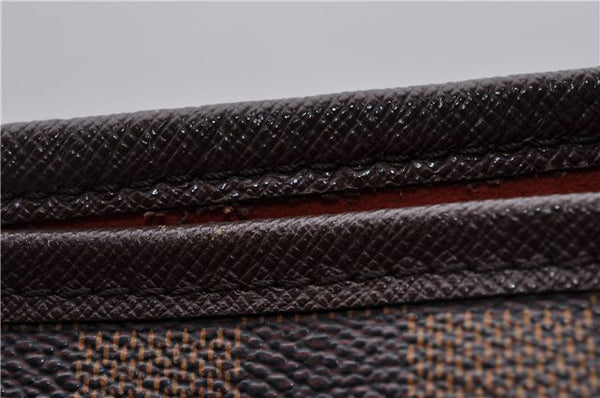 Authentic Louis Vuitton Damier Marais Bucket Shoulder Bag N42240 LV 6720D