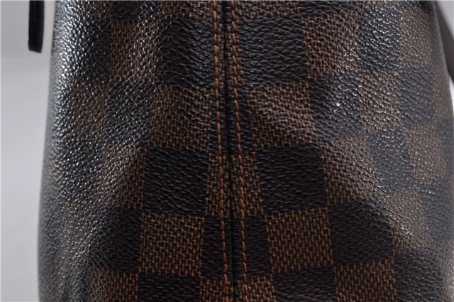 Authentic Louis Vuitton Damier Marais Bucket Shoulder Bag N42240 LV 6720D