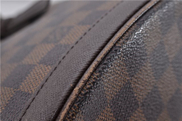 Authentic Louis Vuitton Damier Marais Bucket Shoulder Bag N42240 LV 6720D