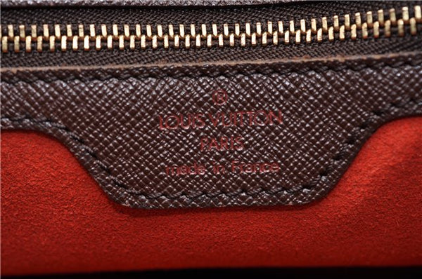 Authentic Louis Vuitton Damier Marais Bucket Shoulder Bag N42240 LV 6720D