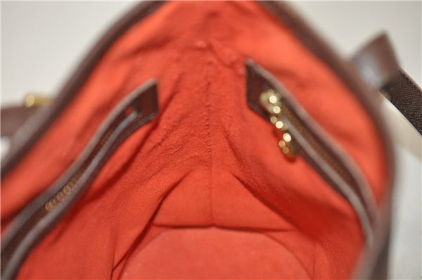 Authentic Louis Vuitton Damier Marais Bucket Shoulder Bag N42240 LV 6720D