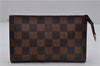 Authentic Louis Vuitton Damier Marais Bucket Shoulder Bag N42240 LV 6720D