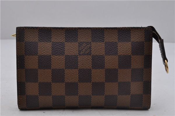 Authentic Louis Vuitton Damier Marais Bucket Shoulder Bag N42240 LV 6720D