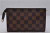 Authentic Louis Vuitton Damier Marais Bucket Shoulder Bag N42240 LV 6720D