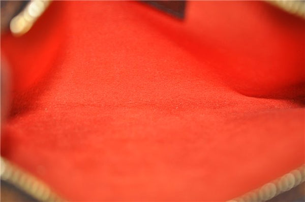 Authentic Louis Vuitton Damier Marais Bucket Shoulder Bag N42240 LV 6720D