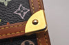 Louis Vuitton Monogram Multicolor Porte Monnaie Billet Carte Credit Black 6721I