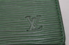 Louis Vuitton Epi Porte Monnaie Billets Cartes Credit Wallet M63484 Green 6723I