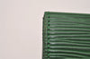 Louis Vuitton Epi Porte Monnaie Billets Cartes Credit Wallet M63484 Green 6723I