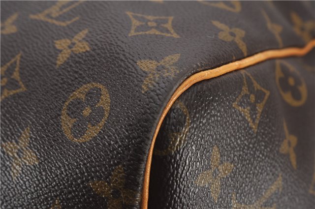 Authentic Louis Vuitton Monogram Keepall Bandouliere 60 M41412 Boston Bag 6724F