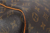 Authentic Louis Vuitton Monogram Keepall Bandouliere 60 M41412 Boston Bag 6724F