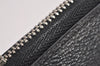 Authentic Louis Vuitton Damier Graphite Zippy Coin Purse Wallet N63076 LV 6724I