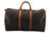 Authentic Louis Vuitton Monogram Keepall 50 Travel Boston Bag M41426 LV 6725F