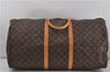 Auth Louis Vuitton Monogram Keepall Bandouliere 60 Boston Bag M41412 LV 6726D