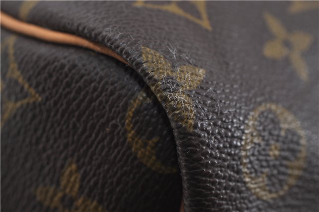 Auth Louis Vuitton Monogram Keepall Bandouliere 60 Boston Bag M41412 LV 6726D