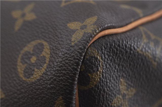 Auth Louis Vuitton Monogram Keepall Bandouliere 60 Boston Bag M41412 LV 6726D
