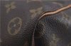 Auth Louis Vuitton Monogram Keepall Bandouliere 60 Boston Bag M41412 LV 6726D