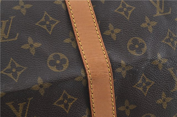 Auth Louis Vuitton Monogram Keepall Bandouliere 60 Boston Bag M41412 LV 6726D