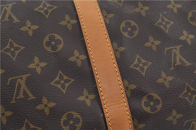 Auth Louis Vuitton Monogram Keepall Bandouliere 60 Boston Bag M41412 LV 6726D
