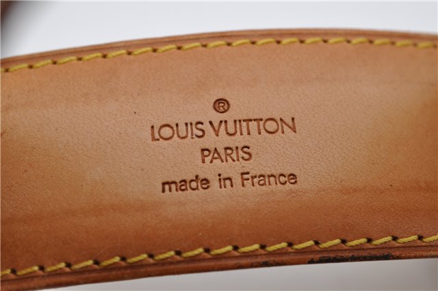 Auth Louis Vuitton Monogram Keepall Bandouliere 60 Boston Bag M41412 LV 6726D