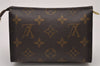 Authentic Louis Vuitton Monogram Poche Toilette 15 M47546 Cosmetics Pouch 6726I