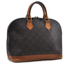 Authentic LOUIS VUITTON Monogram Alma Hand Bag M51130 LV 6727C