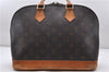 Authentic LOUIS VUITTON Monogram Alma Hand Bag M51130 LV 6727C
