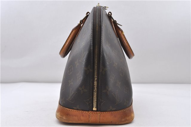 Authentic LOUIS VUITTON Monogram Alma Hand Bag M51130 LV 6727C