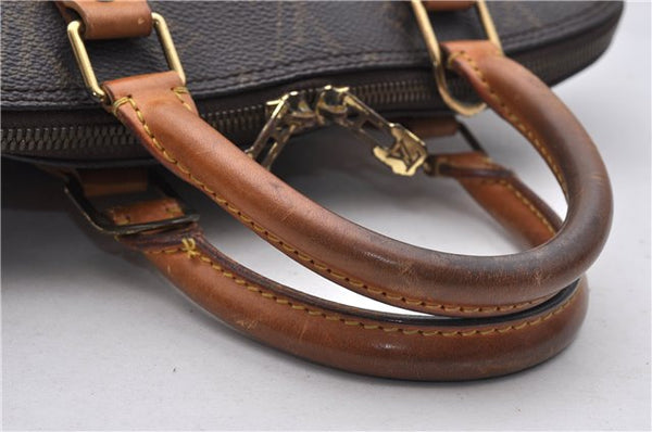 Authentic LOUIS VUITTON Monogram Alma Hand Bag M51130 LV 6727C