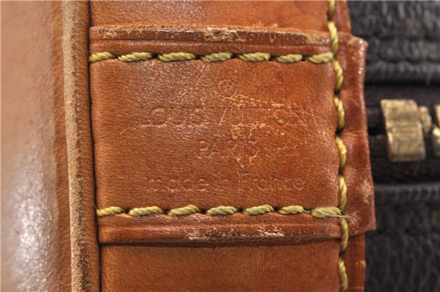 Authentic LOUIS VUITTON Monogram Alma Hand Bag M51130 LV 6727C