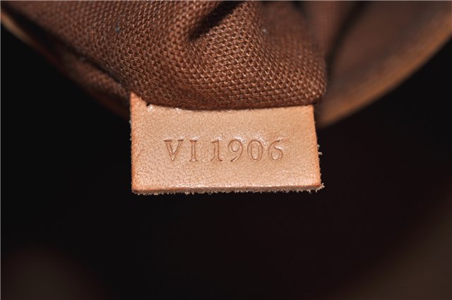 Authentic LOUIS VUITTON Monogram Alma Hand Bag M51130 LV 6727C