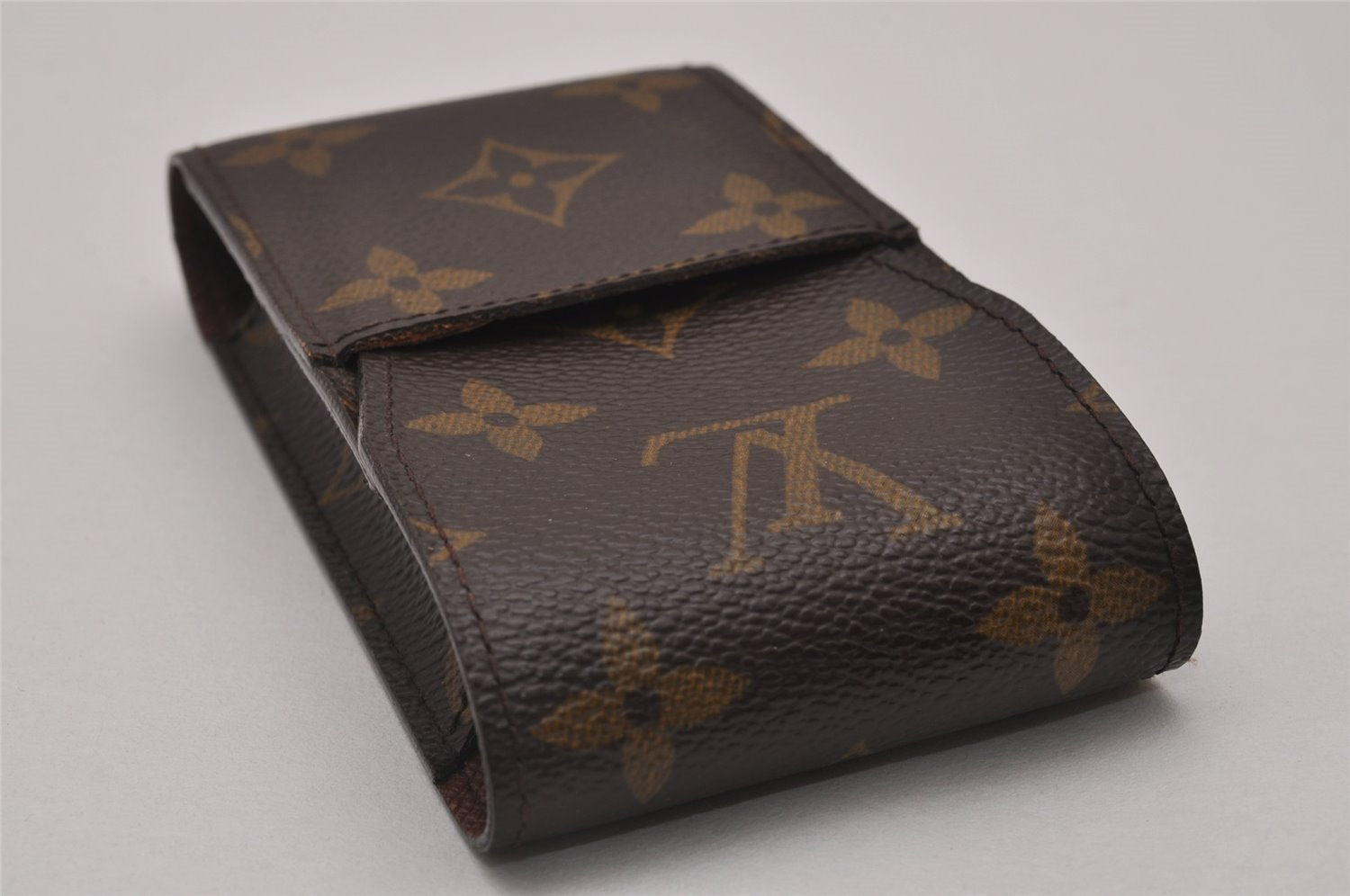 Authentic Louis Vuitton Monogram Etui Cigarette Case M63024 LV 6727I
