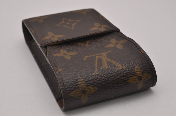 Authentic Louis Vuitton Monogram Etui Cigarette Case M63024 LV 6727I