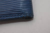 Authentic Louis Vuitton Epi Portefeuille Marco Wallet Purse Blue M60613 LV 6728I