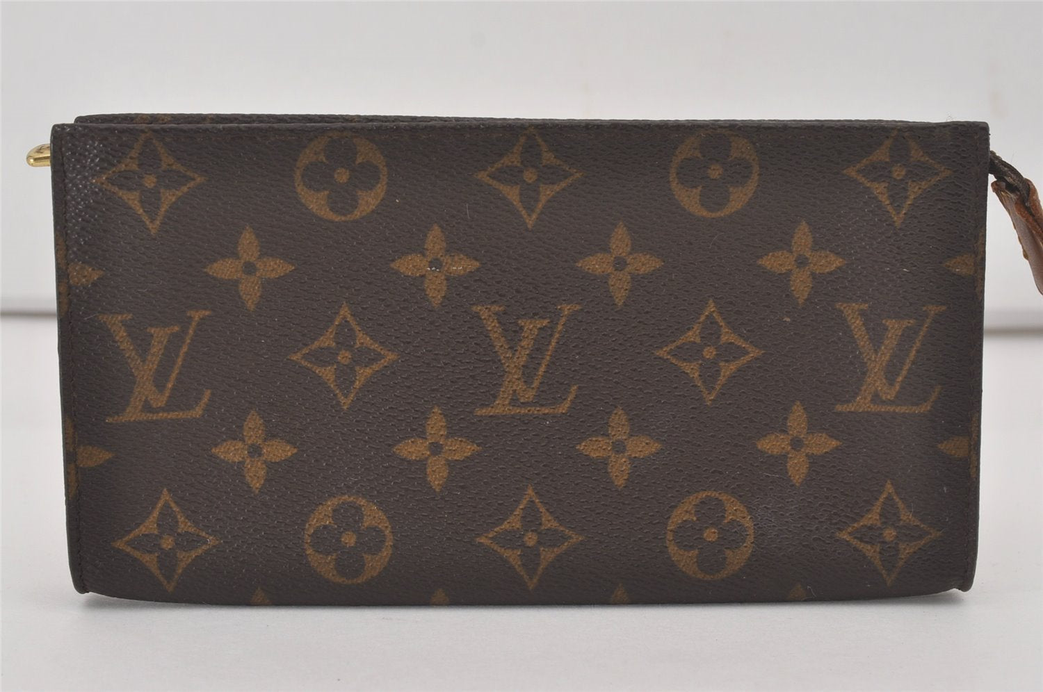 Authentic Louis Vuitton Monogram Pouch For Bucket GM LV 6729I