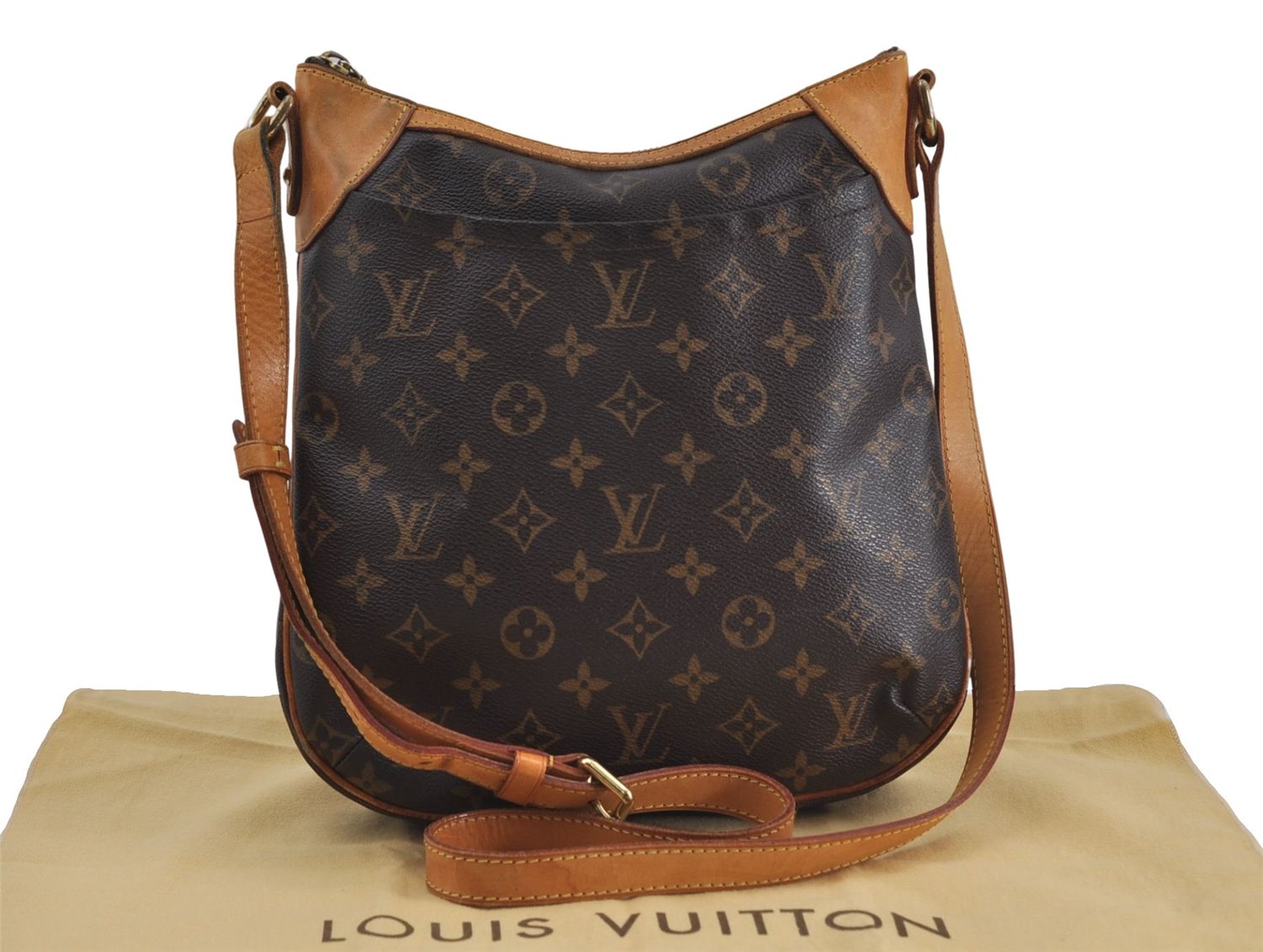 Auth Louis Vuitton Monogram Odeon PM Shoulder Cross Body Bag M56390 LV 6731D